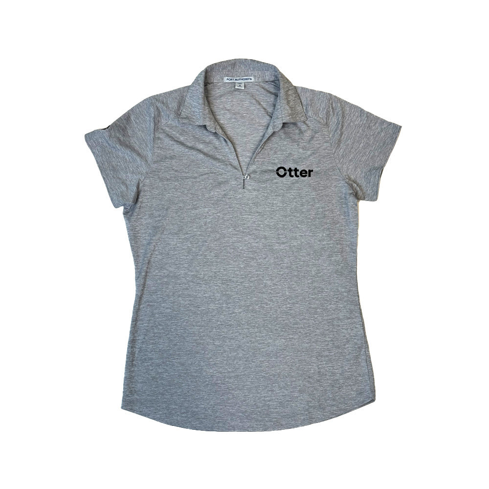 Port Authority Ladies Digi Heather Performance Polo